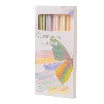 2025高檔新款陶瓷筷子家用一人一筷抗菌防滑耐高溫清新陶瓷筷禮盒