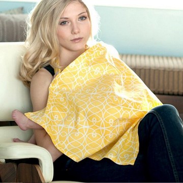 美國Mothers Lounge Udder Cover 美型哺乳巾 溫暖鵝黃