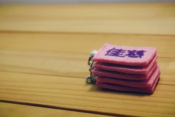 Bucute姓名吊牌備用收藏一次要5個/全球限量/生日禮物/手工製作/繡字/客製/訂製/個性化/