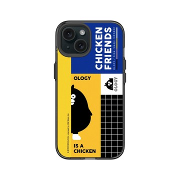 iPhone 15 Clear 酷墨灰 - 奧樂雞 Ology - 奧樂雞復刻版
