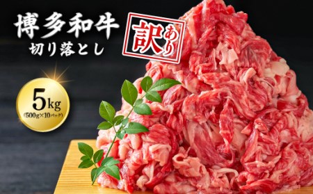 Y23 博多和牛切り落とし　5kg(500ｇ×10ｐ）