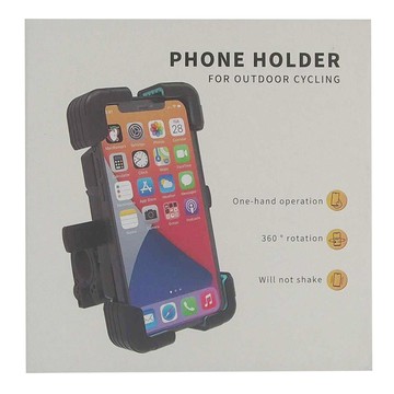 FANCY LIFE 加強版機車手機支架 加厚矽膠材質 穩固抓取四角  後視鏡款