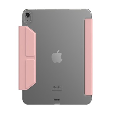 JTLEGEND Ness Pro 多角度折疊防潑水布紋保護殼  iPad Air 10.9吋(2020/2022)/Air 11吋(2024/2025)  粉色  1個