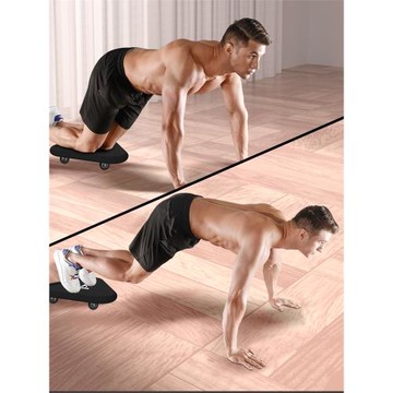 2022新款健腹盤健身器材健腹輪腹肌輪家用健腹器靜音多功能健腹輪