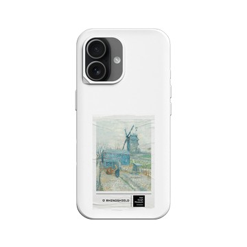 iPhone 17 SolidX 白 - Van Gogh Museum - 蒙馬特：風車和耕田