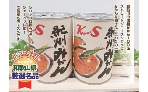 紀州のみかん缶詰（みかん果汁入りシラップ）　12缶セット