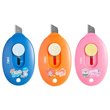 得力Deli COMIKO迷你伸縮美工刀/E2050/混色出貨