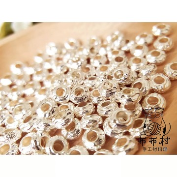 M48圓條紋隔珠 串珠 散珠 穿搭手鍊配件 文藝飾品配件 文玩小物