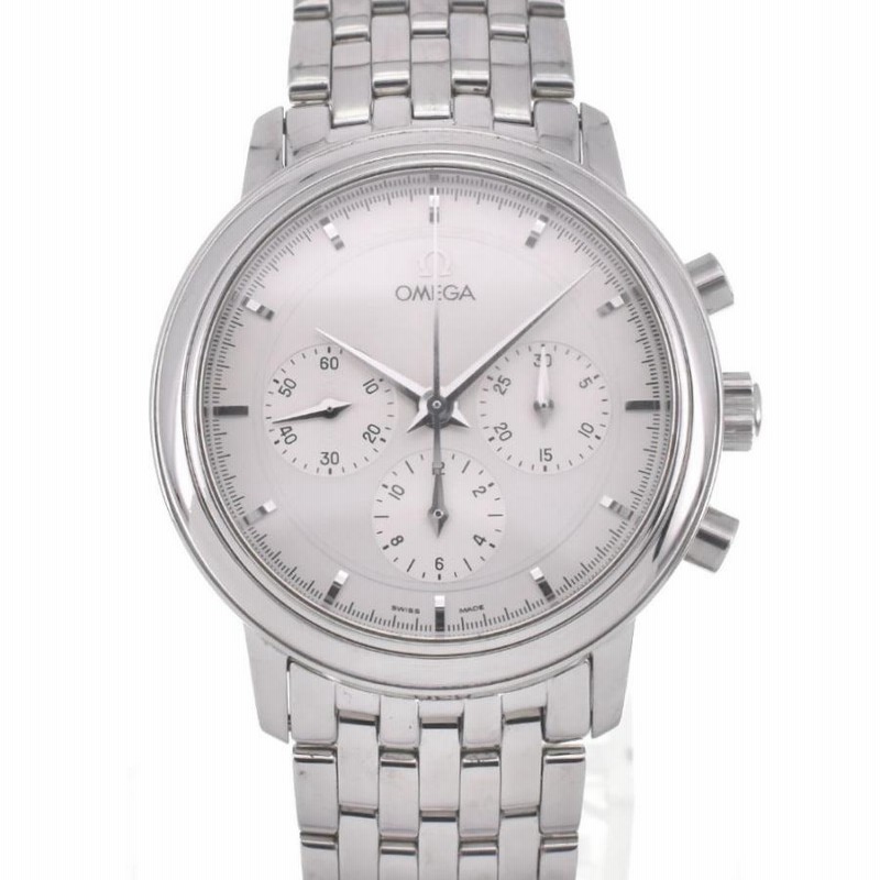 ☆良品【OMEGA】オメガ デビル プレステージ 4540.31 クロノグラフ Cal.861 手巻き メンズ R#111051 |  LINEショッピング