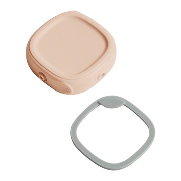 hegen 叩叩變身好收納儲存蓋 防氧化保鮮 防翻不溢漏  嫣粉色  1組