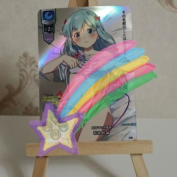【動漫周邊】免運 非官方 埃羅阿芒老師 和泉紗霧 精品金籤閃卡 
折光彩閃工藝
86*59MM尺寸