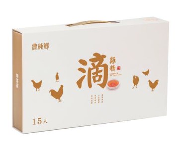 【農純鄉台中店】滴雞精禮盒15入+黑豆杜仲茶8入