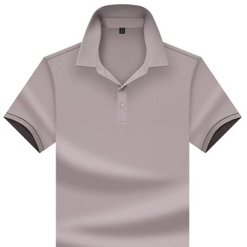 【新款熱賣】重磅雙珠地網眼面料新款純色t短袖polo衫男士凈版翻領保羅半袖t恤