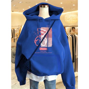 清倉撿漏~外貿出口潮牌加絨衛衣女裝歐貨高級感純棉小眾高街外套