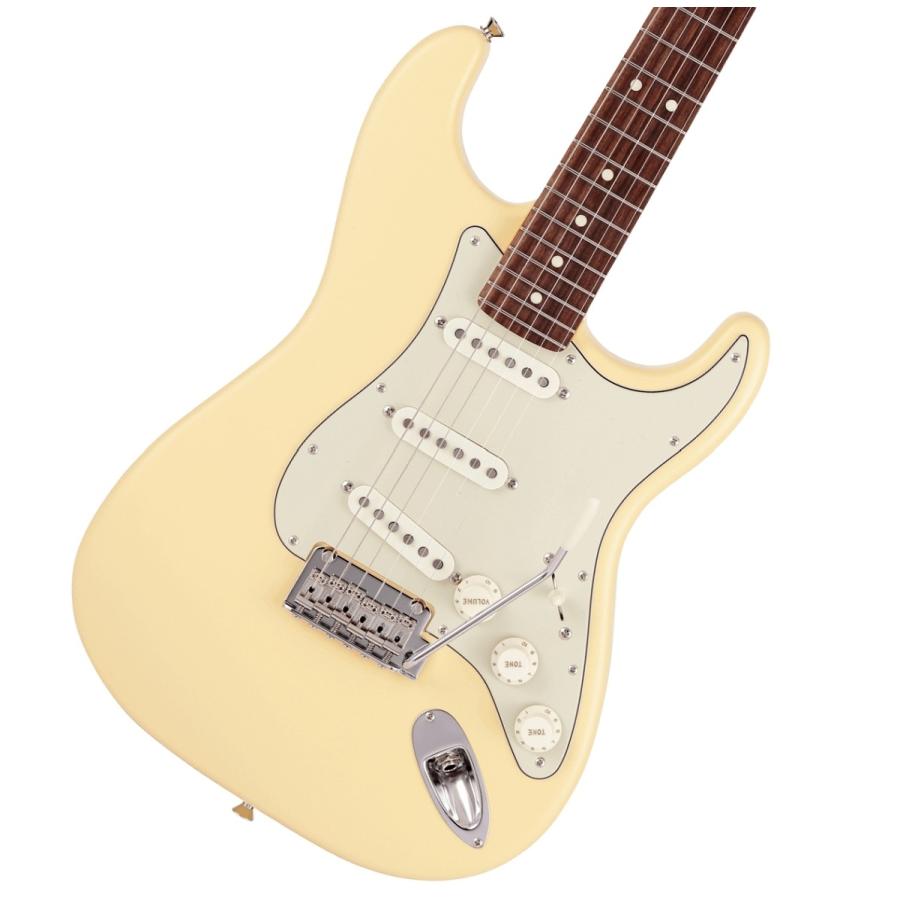 Fender Made in Japan Junior Collection Stratocaster Rosewood FB Satin Vintage White Frontman10Gアンプ付属初心者セット フェンダー エレキギター