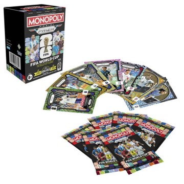 (孩之寶)  Panini Prizm Monopoly大富翁 FIFA世界盃球星卡 中盒6入