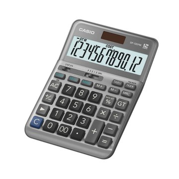 CASIO卡西歐•12位數稅率商用計算機/DF-120FM