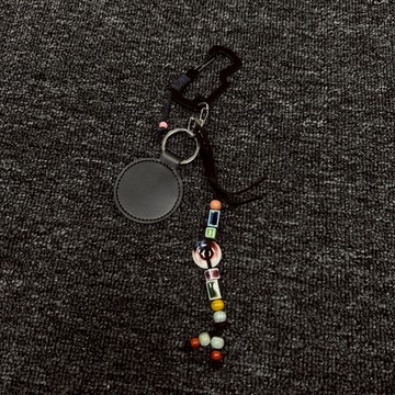 ☆LimeLight☆ 玉牌 日系 短褲鍊 腰鍊 褲鍊 鑰匙圈 層次搭配 百搭 圓圈褲鍊 褲頭吊飾 鑰匙扣