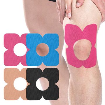 大友los2238肆組預分切花形彈力護膝護手時肌貼固定支撐防摩擦運動防摩擦繃帶肌內