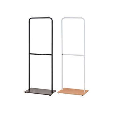 ikloo~簡約工業風單桿衣架(LS125)1入 黑／白 款式可選 ※限宅配／無貨到付款