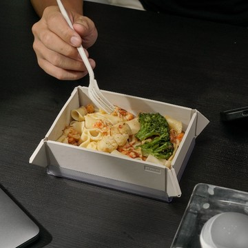 折折盒2系列 一秒成盒、好清洗、可微波的全方位食器