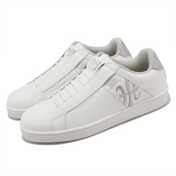 Royal Elastics 休閒鞋 Icon 女鞋 白 銀 小白鞋 無鞋帶 彈力帶 真皮 彈力 經典款 91923008