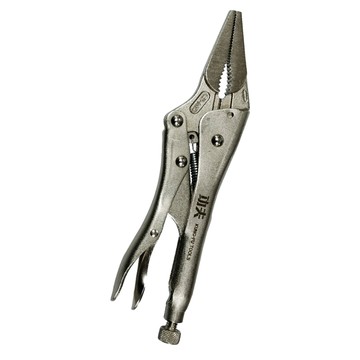 黑手牌 9吋LN(225mm)長型尖嘴鎖定鉗  1支