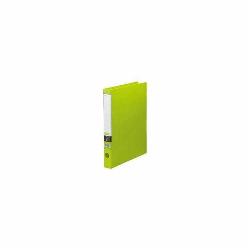 （まとめ） TANOSEE Oリングファイル A4タテ 2穴 250枚収容 背幅44mm ライトグリーン 1冊 ×20セット 生活用品 イン