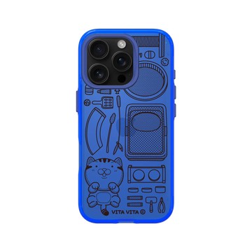 iPhone 16 Pro Clear 激光藍 - VITA VITA．塔仔是隻貓 - 鏟屎官開箱款