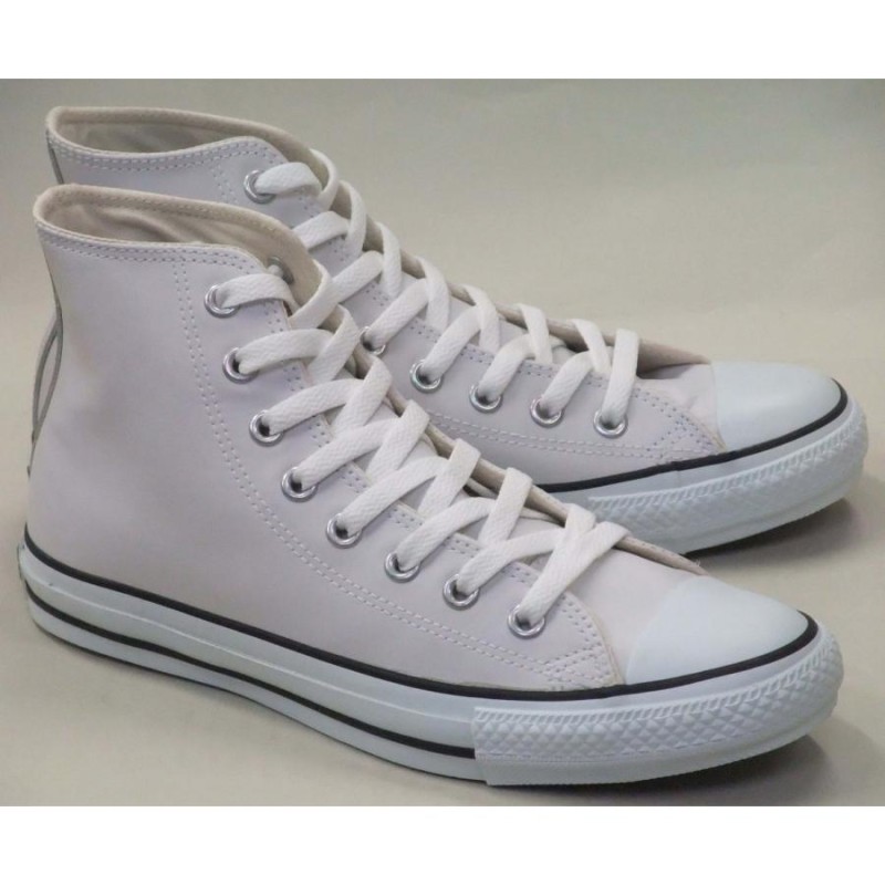 CONVERSE LEATHER ALL STAR HI WHITE メンズ ハイカット コンバース