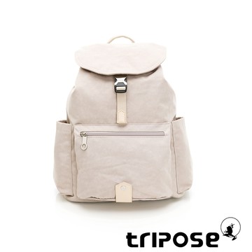 tripose MEMENTO微皺尼龍輕量後背包-大 沙漠灰