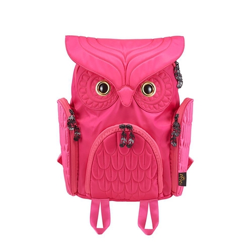 Morn Creations｜原廠正版經典貓頭鷹後背包 OW-302-MA 洋紅 (M)