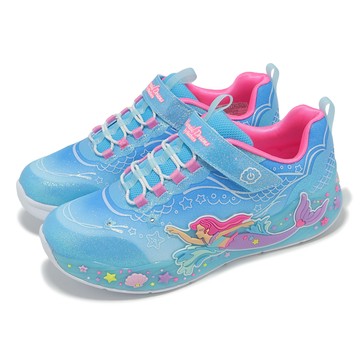 [ACS] Skechers 兒童燈鞋 S Lights-Mermaid Dreams 中童 小朋友 魔鬼氈 燈鞋 閃燈 發光 303060LBLMT
