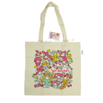 美樂蒂-棉布購物袋(C糖果)