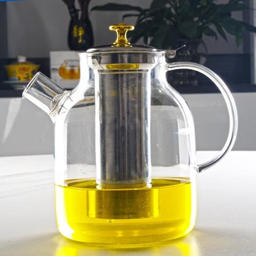 超大防爆耐熱玻璃飄逸杯拆洗泡茶壺茶具過濾玲瓏杯沖茶器1800毫升