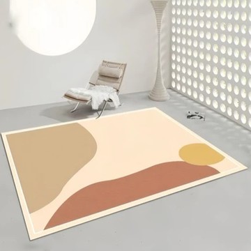 Arbor Home 喬木居家 北歐風簡約地毯 水晶絨地毯  120 x 160cm  琥珀香吹