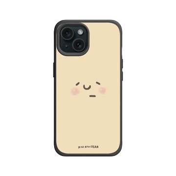 iPhone 15 SolidX 黑 - 咻咻熊 XiuXiubear - 泥泥臉