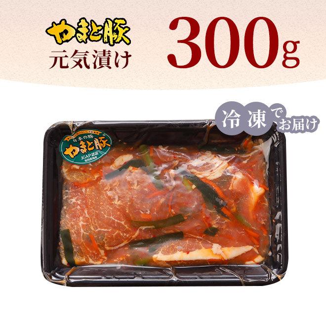 やまと豚 元気漬け300g 味付け肉 [冷凍] 豚肉 味付き 味付き肉 味付け肉 味付肉 国産 肉 お肉 冷凍食品 ギフト お取り寄せグルメ 惣菜 お惣菜 焼肉 豚丼