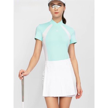 PGA 高爾夫服裝 女士套裝夏季短袖T恤 運動面料 舒適透氣速干休閑