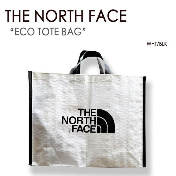 THE NORTH FACE ノースフェイス エコバッグ ECO TOTE BAG WHITE BLACK