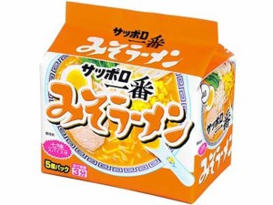  サッポロ一番 味噌ラーメン 5食 ｘ6 個_5セット