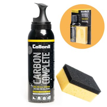 德國 Collonil 炭泡沫式多效合一清潔保養組 CARBON COMPLETE  (125ml)