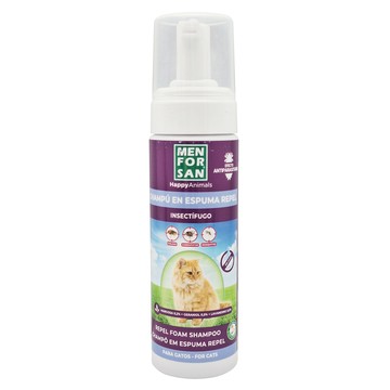 MEN FOR SAN 天然貓用驅蟲乾洗慕斯 0937  1個  200ml