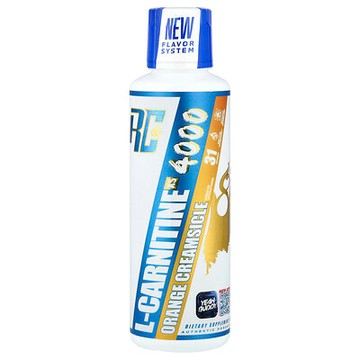 Ronnie Coleman, L-肉鹼 XS™ 4000，橙子奶油味，15.72 液量盎司（465 毫升）