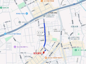 內壢車站꧁景觀大3房車꧂三面採光，可隔4房｜桃園市中壢區陸光六街