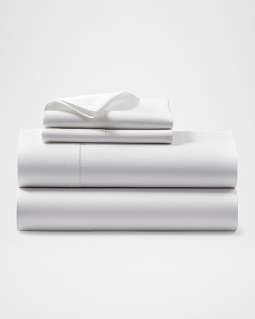 Organic Sateen Fitted Sheet, QUEEN