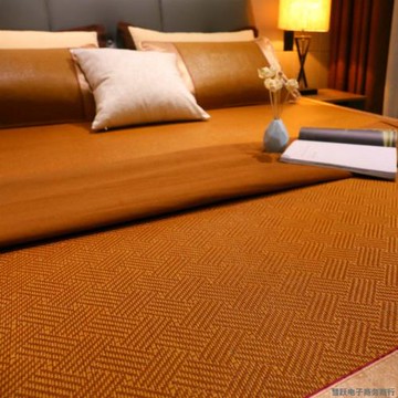 藤席涼席.米床雙人.冰絲雙面.席子冬夏兩用折疊席.