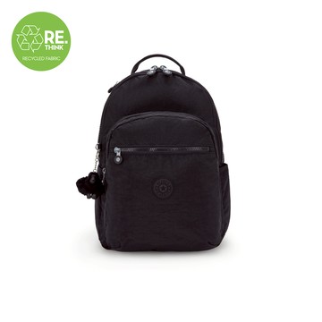 『首爾包』(網路獨家款)黑底拼接織帶機能手提後背包-SEOUL