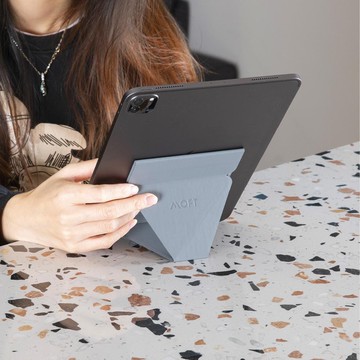 隱形平板支架 黏貼款(適用9.7-12.9吋) 黑色