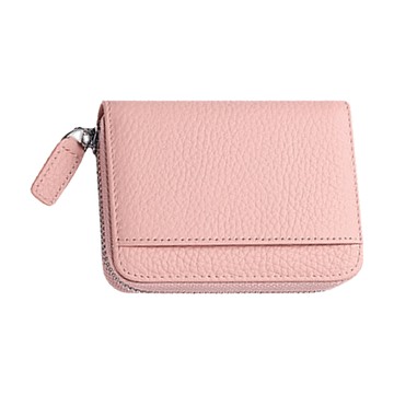 風琴卡包  粉色  11.5x2x8.5cm